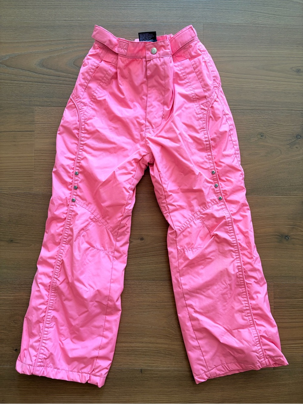 ❄️ Black Dot Pink Snow Ski Pants Size 6X